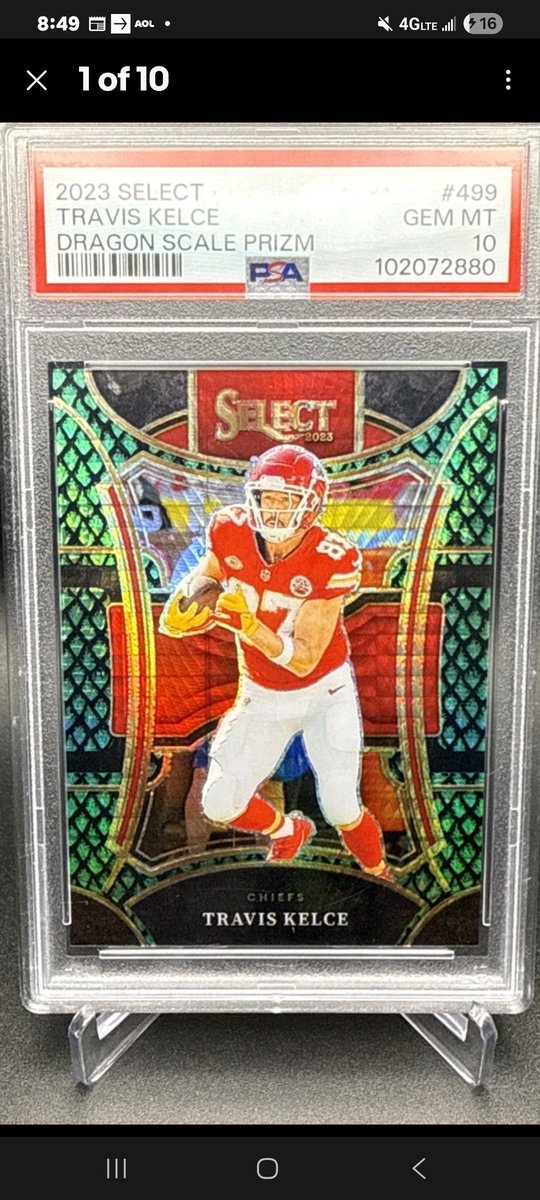 cardconnection9's tweet photo. @ibwright00 @CardPurchaser Printing lines will not affect the grade. Look up any of the select dragon scales and almost all have print lines. Plenty of 10s. https://t.co/5K7n9B3A41
