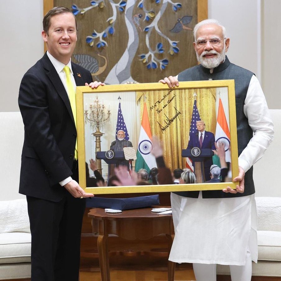 TimesAlgebraIND's tweet image. BIG NEWS 🚨 Trump sends message for PM Modi - &quot;Mr Prime Minister You are Great&quot; 🔥