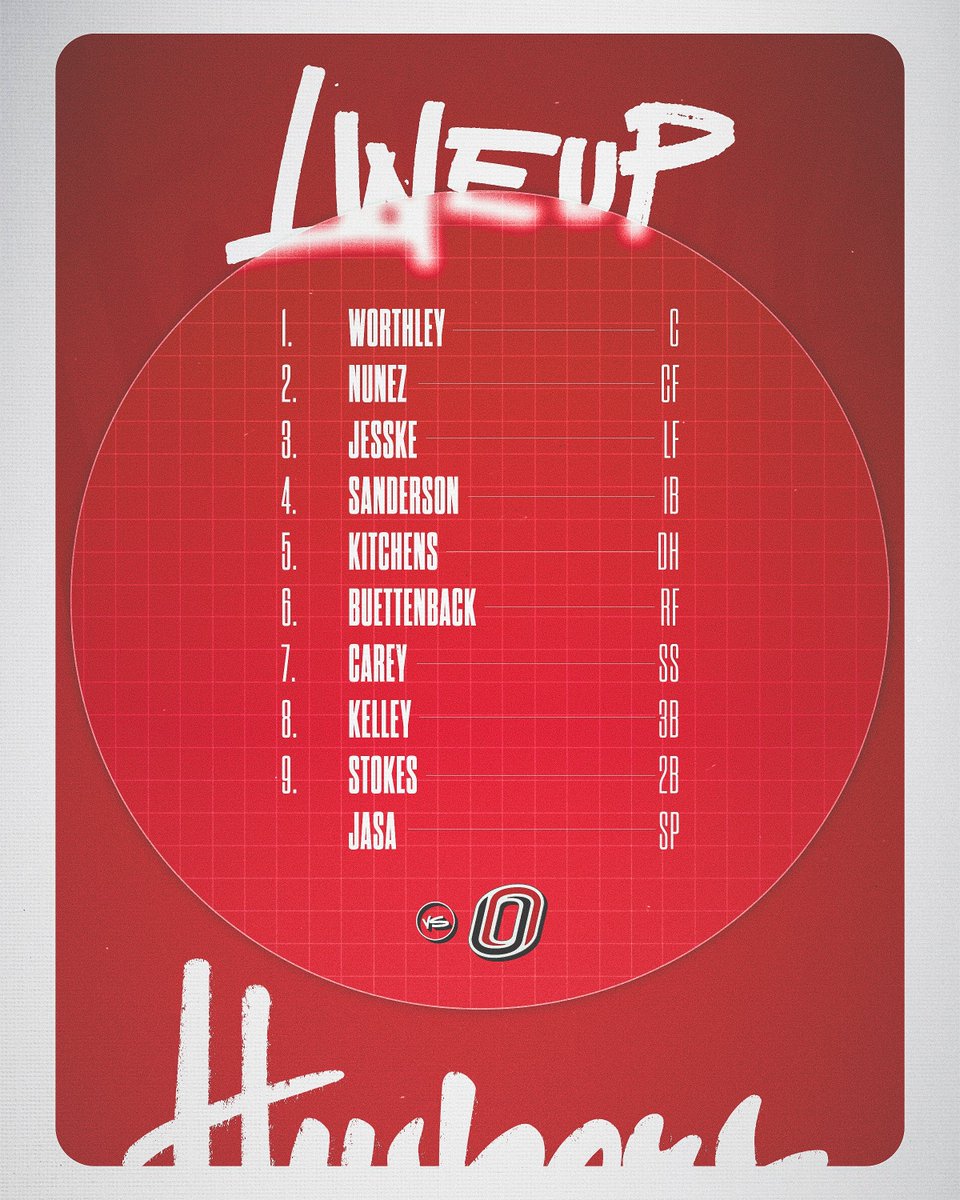 Big Red Baseball in 30.

📋 Today's lineup: