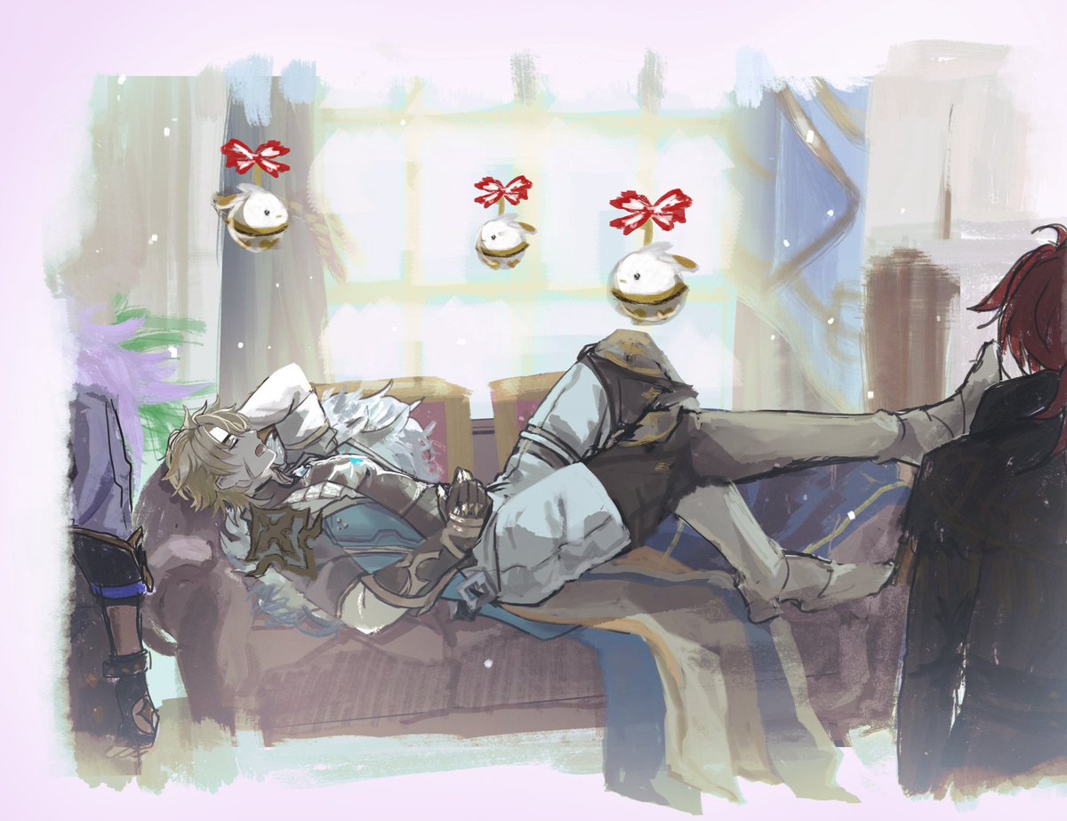 OO_o022's tweet image. #Varka #Diluc #Kaeya