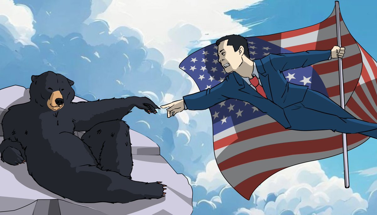 Trust the bear. The market listens 

Commissioned by @honeyonsol 

Ready for consistent content? Let’s talk retainer.