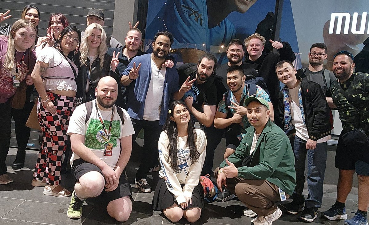 kelosaurusTTV's tweet photo. Weekends like these are all about creating those core memories with friends. 💖

Massive thanks to @willib0i for organising dinner for all of us tonight. 

#PAXAus2025 https://t.co/diVFIVZ9da