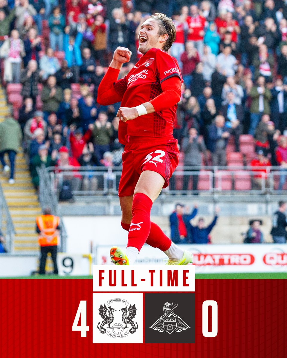 leytonorientfc's tweet image. A superb display from Orient secures all three points here in East London 🙌

Happy Saturday, O's! ❤️

#LOFC #OneOrient