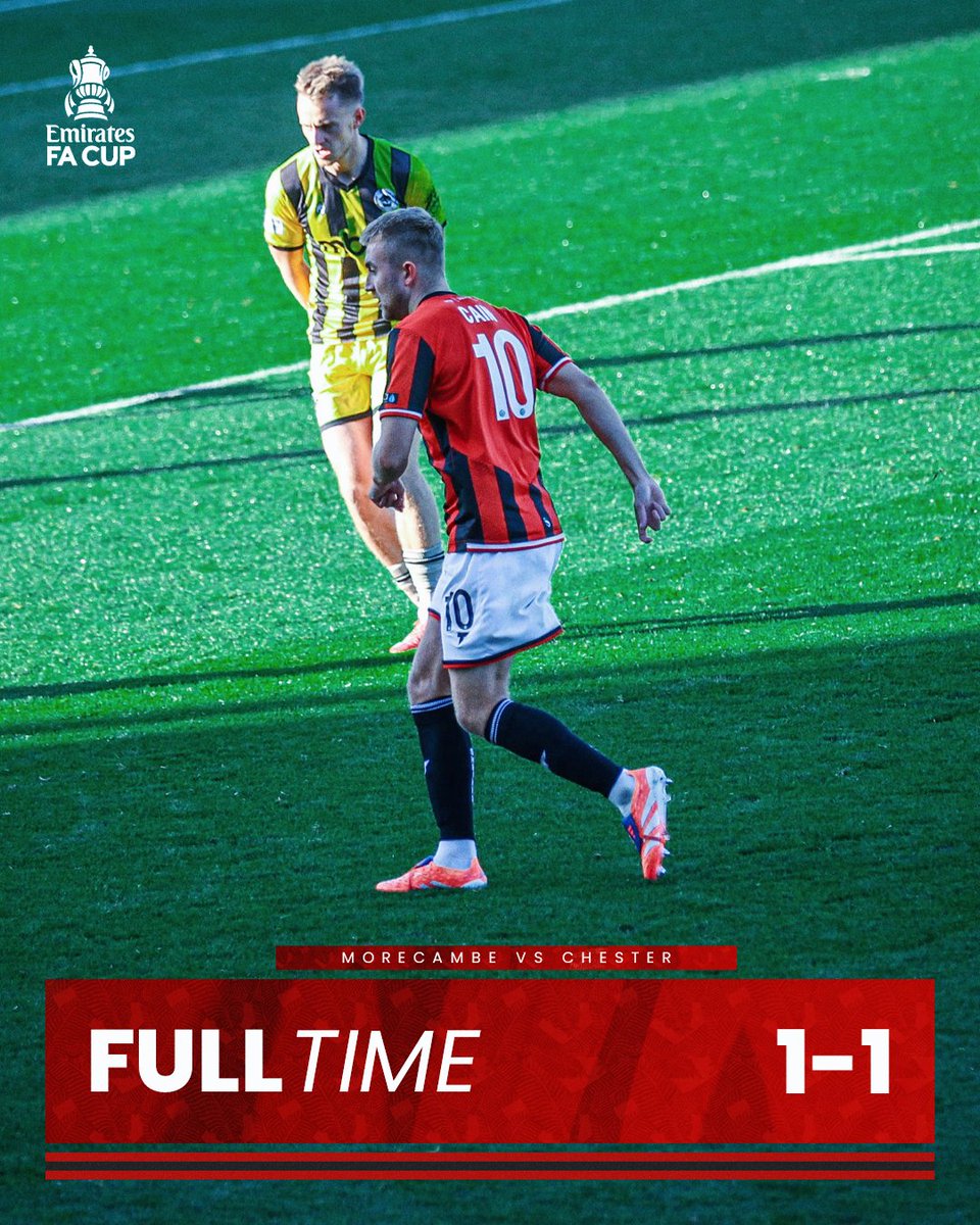 Morecambe FC tweet media