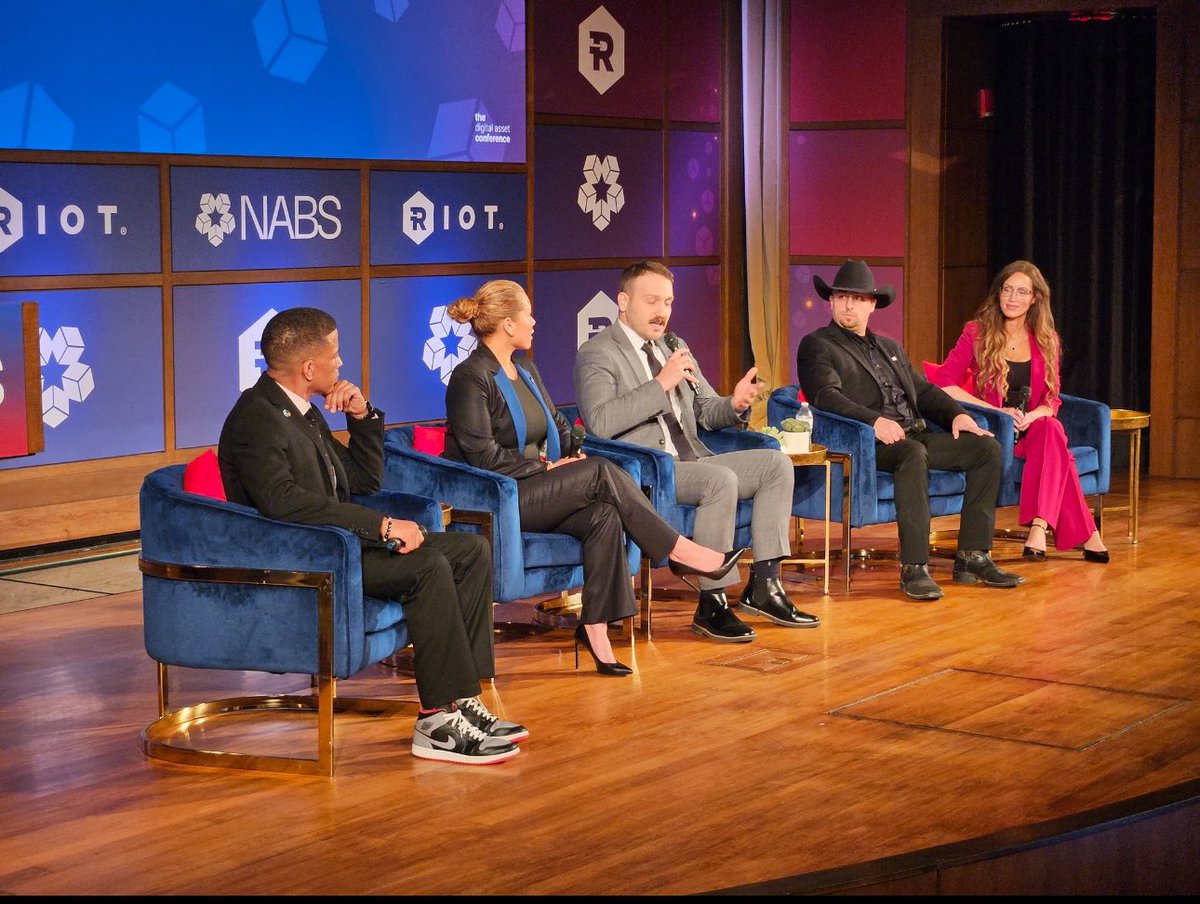 Our own <a href="/tefiteusmc/">Thomas Elliott Fite</a> represented <a href="/newmexicoswc/">New Mexico Stand with Crypto</a> and the <a href="/standwithcrypto/">Stand With Crypto🛡️</a> community at #NABS25. We were able to meet so many builders, leaders, and professionals shaping the next generation of finance in North America!