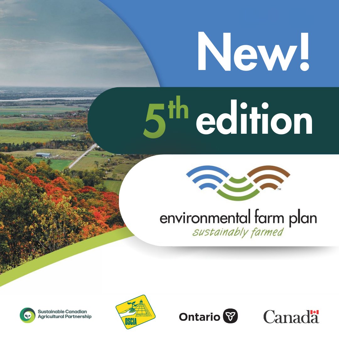 The new 5th Edition Environmental Farm Plan (EFP) is here! Join a free, 2-day in-person workshop Nov 6 &amp; 13, 10–3 at Bloomfield Town Hall. Learn what’s new, get guidance, &amp; complete your plan with confidence. ⚠️ Register by Thu, Oct 30 👉 tinyurl.com/stsx9ues