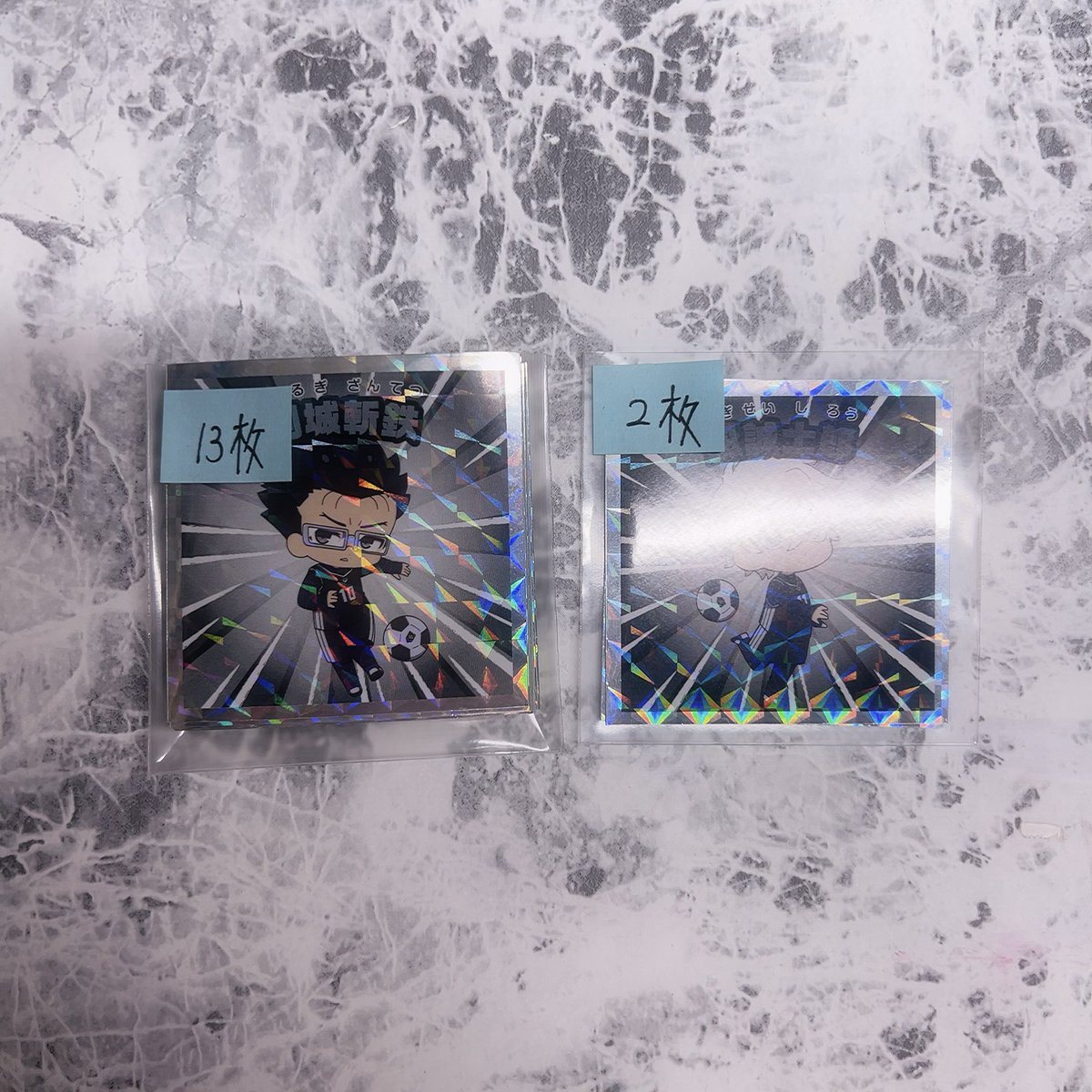 chu_nya19's tweet photo. ブルーロック 原画展 ぱしゃこれ ぽてコロマスコット クリアシート シール 買取 譲渡 交換

譲/ 剣城斬鉄､凪誠士郎
求/ ALT記載額+送料

✧纏めてお迎え下さる方は送料負担やお値引させて頂きます💫
✧クリアシートは各種纏めてのみ

検索からでもお気軽にお声掛け下さい🍀*゜ https://t.co/cnM1fuycso