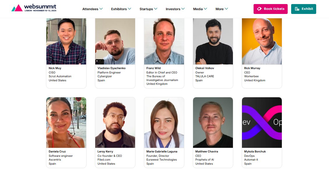 docprogrammer's tweet image. Attending @WebSummit in Lisbon, Nov 10-13.
My goal: Forge partnerships for our AI-augmented cybersecurity service at EuraWest Tech. 🛡️
Let&apos;s talk about AI, security, and scaling ventures. DM me to connect.
#WebSummit #AI #Cybersecurity #Partnerships