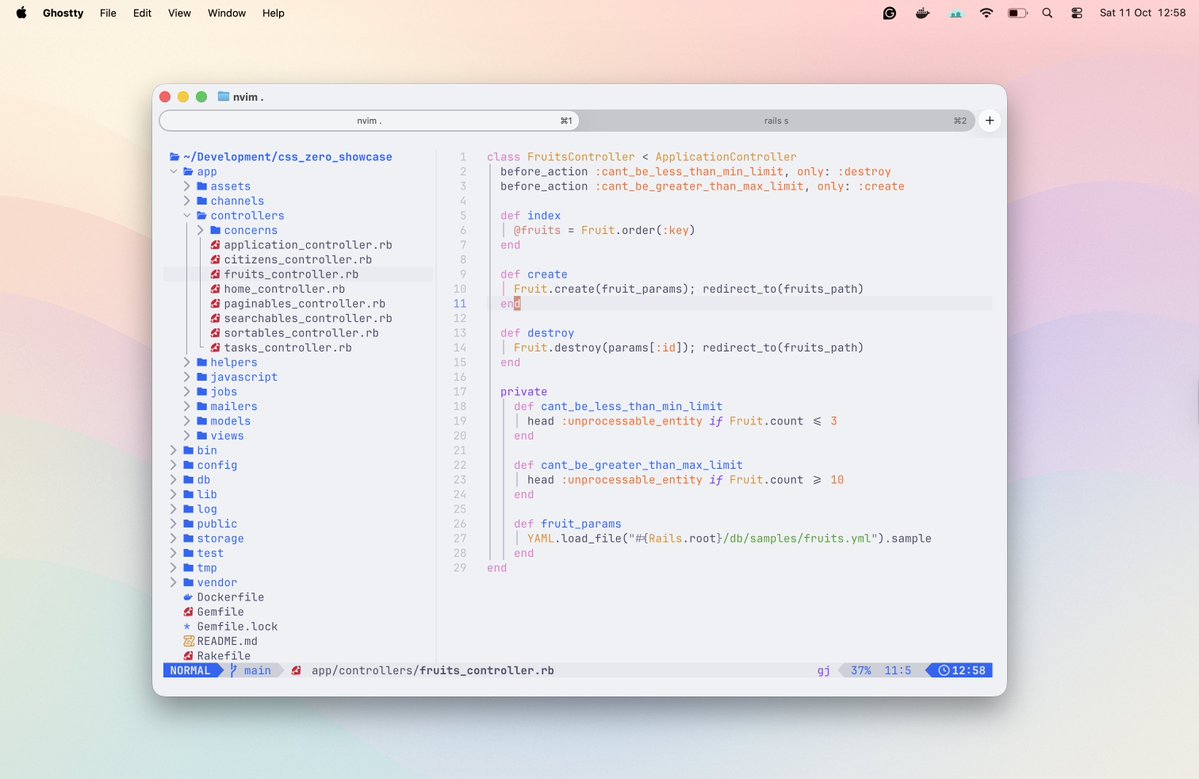 lazaronixon's tweet image. LazyVimZero ⌨️
Opinionated LazyVim Setup For macOS
#omarchy #neovim #lazyvim #macos