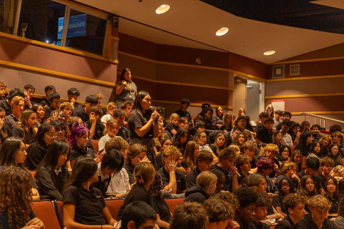 We welcomed 20-year-old conservation filmmaker Luca Martinez for our first Crawford Gordon ’56 Speaker Series of the year. He took us through the Everglades with immersive soundscapes, aerial views and storytelling, he shared the awe &amp; urgency that fuel his mission to protect it.