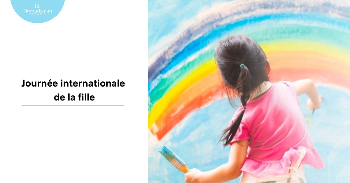 Aujourd’hui, c’est la Journée internationale de la fille, une occasion de défendre les droits des filles et réfléchir sur les défis auxquels elles font toujours face à cause de leur genre. Comment nous pouvons les aider : ow.ly/ZGEv50X4XaR