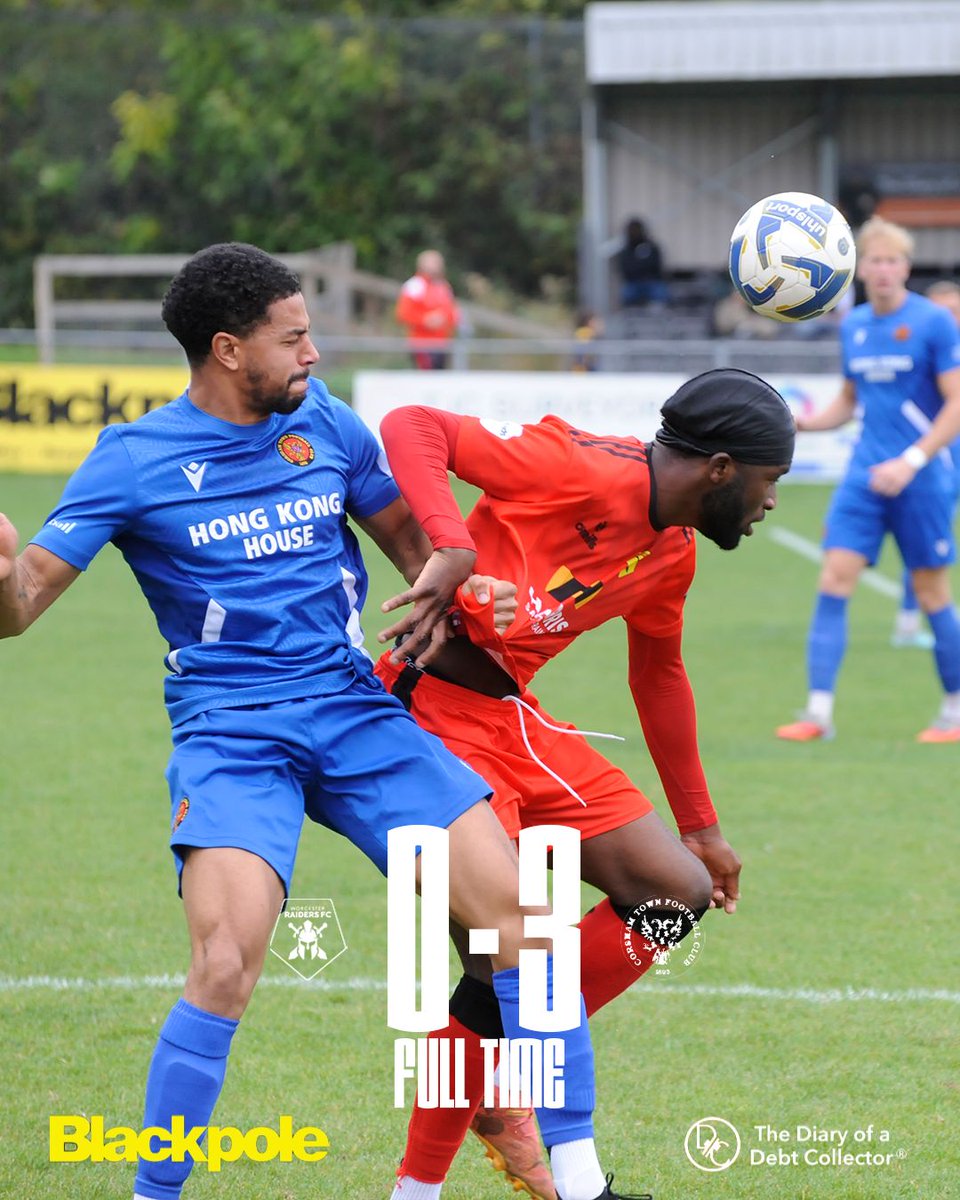 Defeat for Raiders. 

The result doesn't show the full story with this one, Raiders we're better than the scoreline. 

#WORCOR || #UTR⚔️
