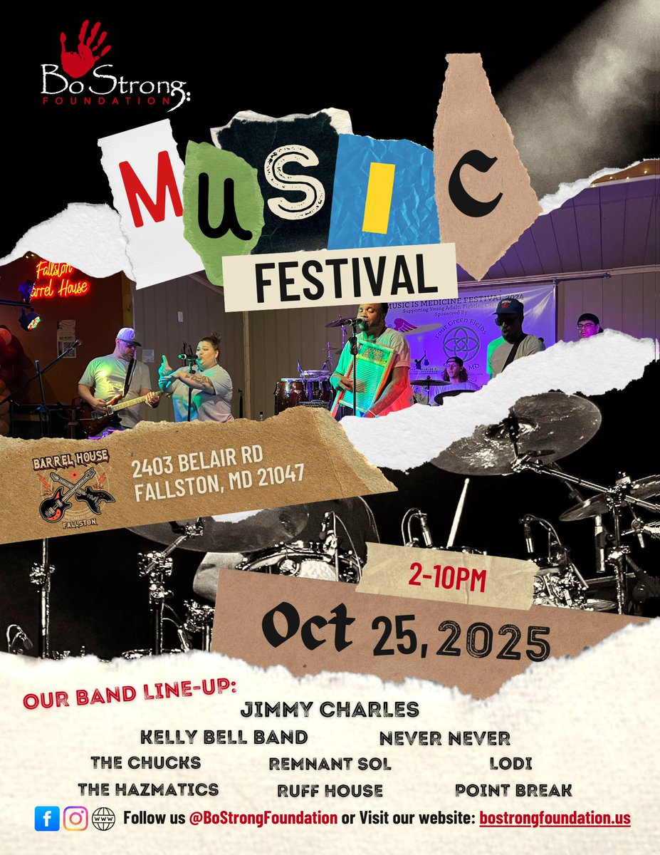 BoStrongFdn's tweet image. 🎶💜 Only TWO WEEKS to go! 💜🎶 Our Annual Music Festival is almost here, and we can’t wait! 🎸🎤

Reserve your table at ow.ly/IpJ250X3hr3. Table reservations are not required to attend!

#2WeeksOut #BoStrongMusicFestival