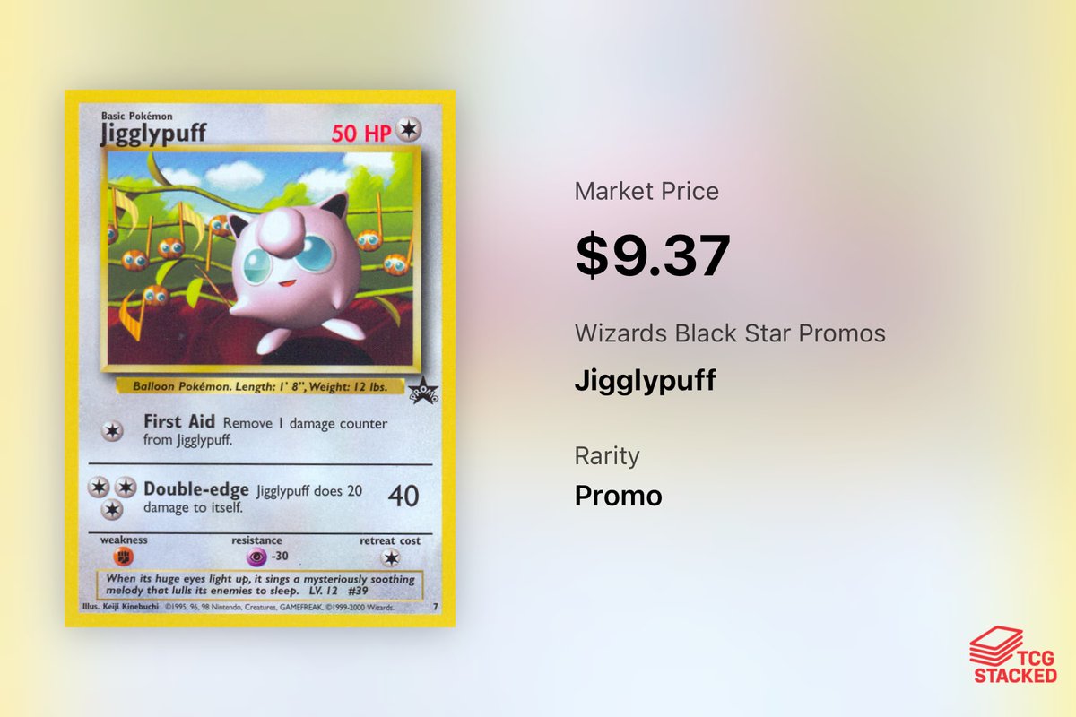 TCGStacked's tweet image. Day 39 - Here are some of the top Jigglypuff cards in all of Pokemon. 

If I missed your favorite Jigglypuff card, let me know in the comments!