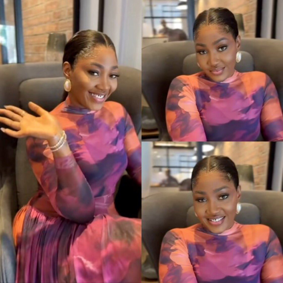 Them- she’s  only pretty when she uses the turban 👀

Me - really😜

#Bbnaija #SultanaFarida