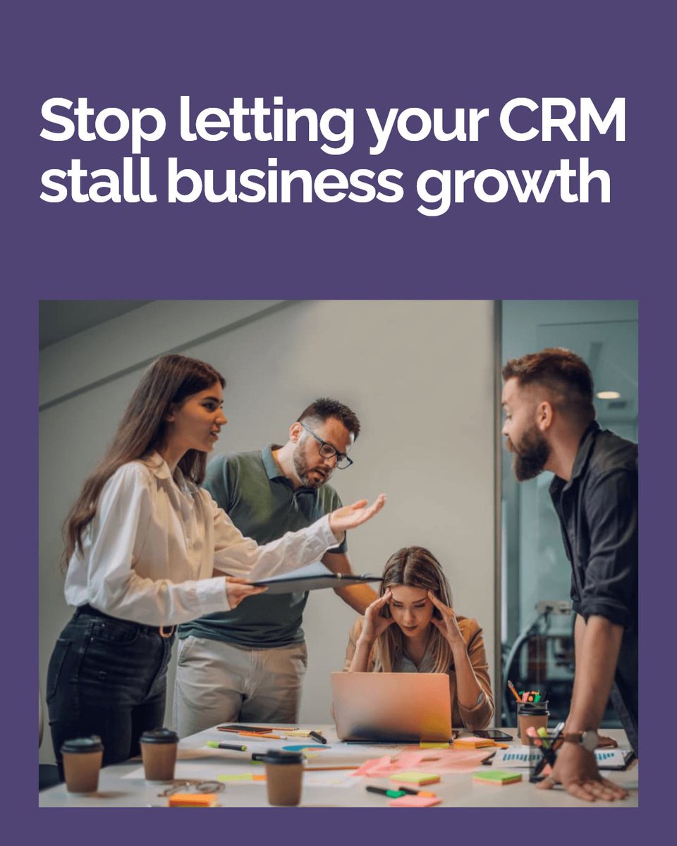 sfdc_nerd's tweet image. 3 signs your CRM isn't working: data confusion, low usage, and stalled insights. Fix it by connecting to business goals, tailoring to your processes, and equipping teams with training. Your CRM should drive growth, not hold you back.