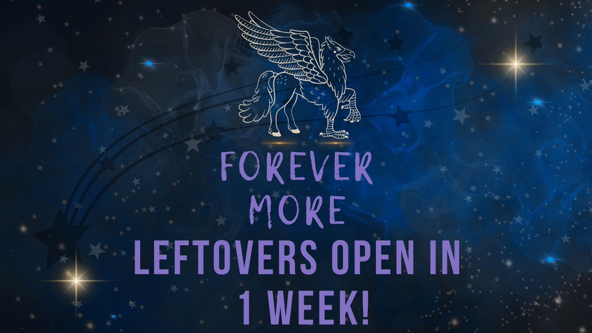🦄🧜 Aftersales - 1 WEEK 🐉🧚

Our dragon horde is ripe for the picking... leftover sales open in 1 week!

🛒 Shop: …ermoremythicalcreatures.bigcartel.com 
📆 Aftersales open Oct. 18 - Nov. 16
