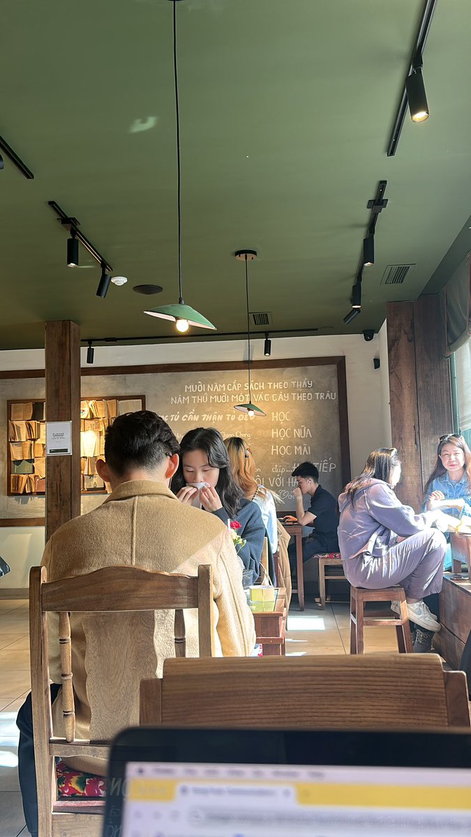 adamchenchew's tweet image. If you haven’t been to Cong Caphe near college park, you should. Everything’s good here.