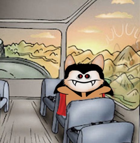 Roll1er's tweet image. Day 284 of 365 Days of Gizmo.

“Sometimes the World is a Vampire”