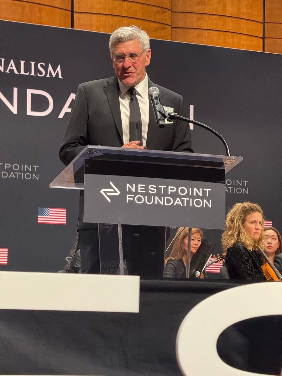 realWillMorris's tweet image. Privileged to attend the Nestpoint Foundation&apos;s Gala honoring American Exceptionalism at the stunning Kennedy Center. An uplifting night recognizing outstanding achievements in our nation.
#NestpointGala #AmericanExceptionalism #KennedyCenter #Leadership #Inspiration