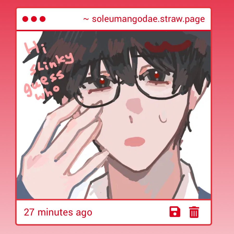 slinkytea's tweet image. 1. MANGO GOOD FRIEND well yeas! ❤️‍🩹❤️‍🩹❤️‍🩹 I’m eating ts #yeap
2. HELLOOOO HAYOUNGGGG I Recognize that artstyle anywhere omg it agent grape he so cute bless 🙏 🥹🥹🥹💙💙