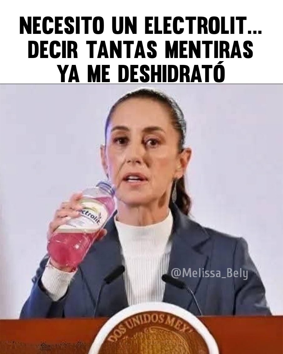 El problema no son las mentiras que dice Claudia Sheinbaum.

El problema son los PNDJ0S que se las creen...

🤦🏼