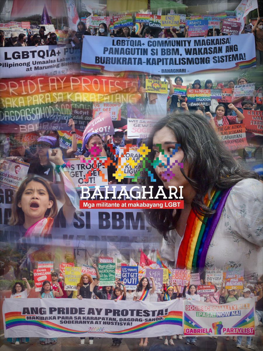 Bahaghari_PH's tweet photo. 𝐈𝐍-𝟏𝟎-𝐒𝐈𝐅𝐘:

Today marks the 11th death anniversary of trans sibling Jennifer Laude, and in this context, we reflect on the political moment that helped establish Bahaghari into a people's organization. 

Read our full statement: https://t.co/ZfHohOGD9V https://t.co/nxyIXFuKB0