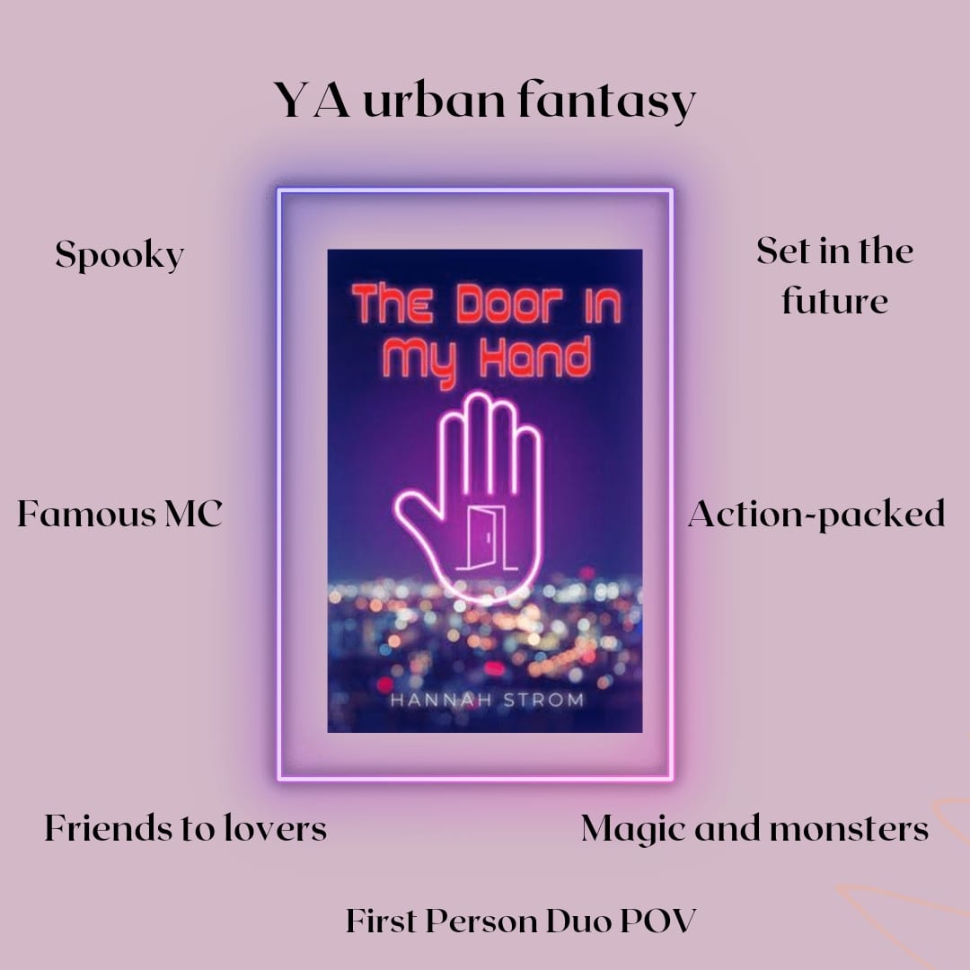 HannahStrom9's tweet image. Anyone in the mood for a futuristic urban fantasy about doorways growing in hands?

#booktwt #selfpublish #indieauthor #fantasy