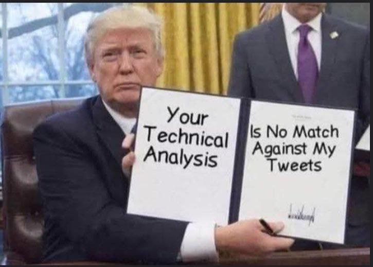rayray_1_'s tweet image. Most powerful indicator in crypto isn’t RSI, MACD, or EMA.

It’s a well-timed tweet.

Perfect move by Mr. President for crash, looks like everything planned.