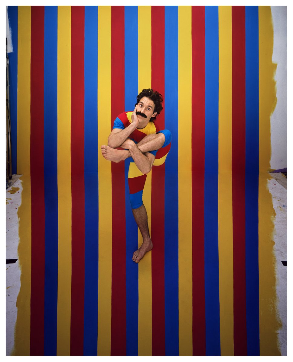 davidstewwwart's tweet image. ‘Man in stripes on stripes’ #davidstewart #1993 @WrenAgency @WrenLdn 
Casting @scorpioredhair 
#photography #filmisnotdead 
#shotonfilm #8x10 #transparency 
#fujivelvia #analog #stripes #contortionist