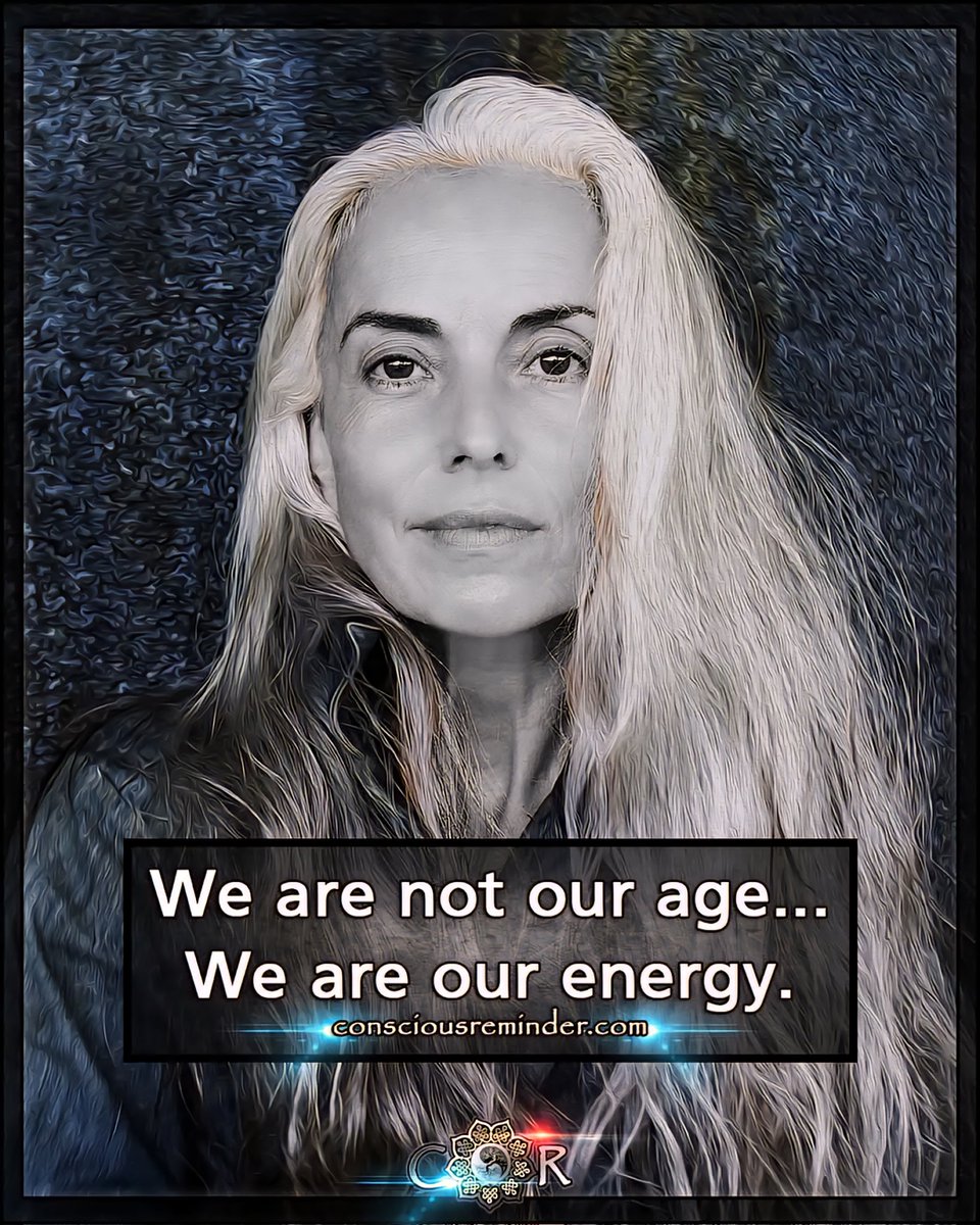 ladiekerrie's tweet image. We are not our age... 
We are our energy.