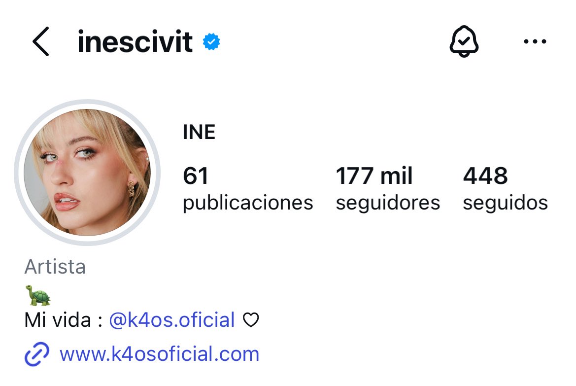 civitnews's tweet image. 📱 | Ine actualizó su foto de perfil en Instagram

#K4OS #4EVER #K4OS4EVER
