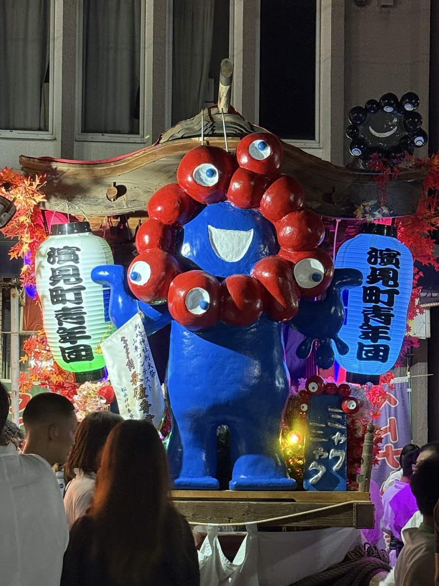 広島の地車も面白いなぁฅ^•ω•^ฅ