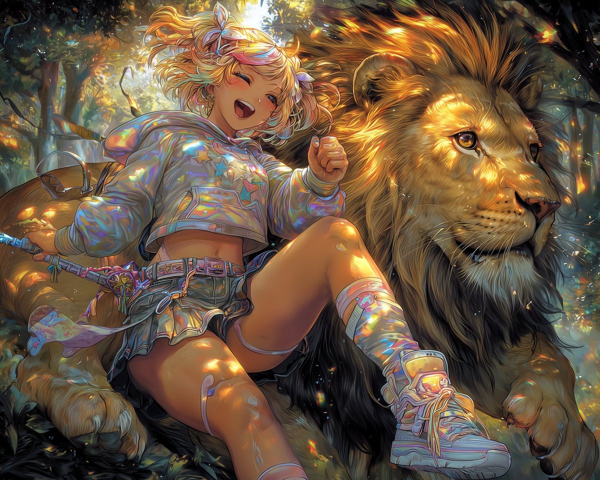 KingyFish's tweet image. Happy Caturday 

QT or Share YOUR Big Cat 🐈 💖 
#AIart #Aiartwork #Midjourney #digitalart