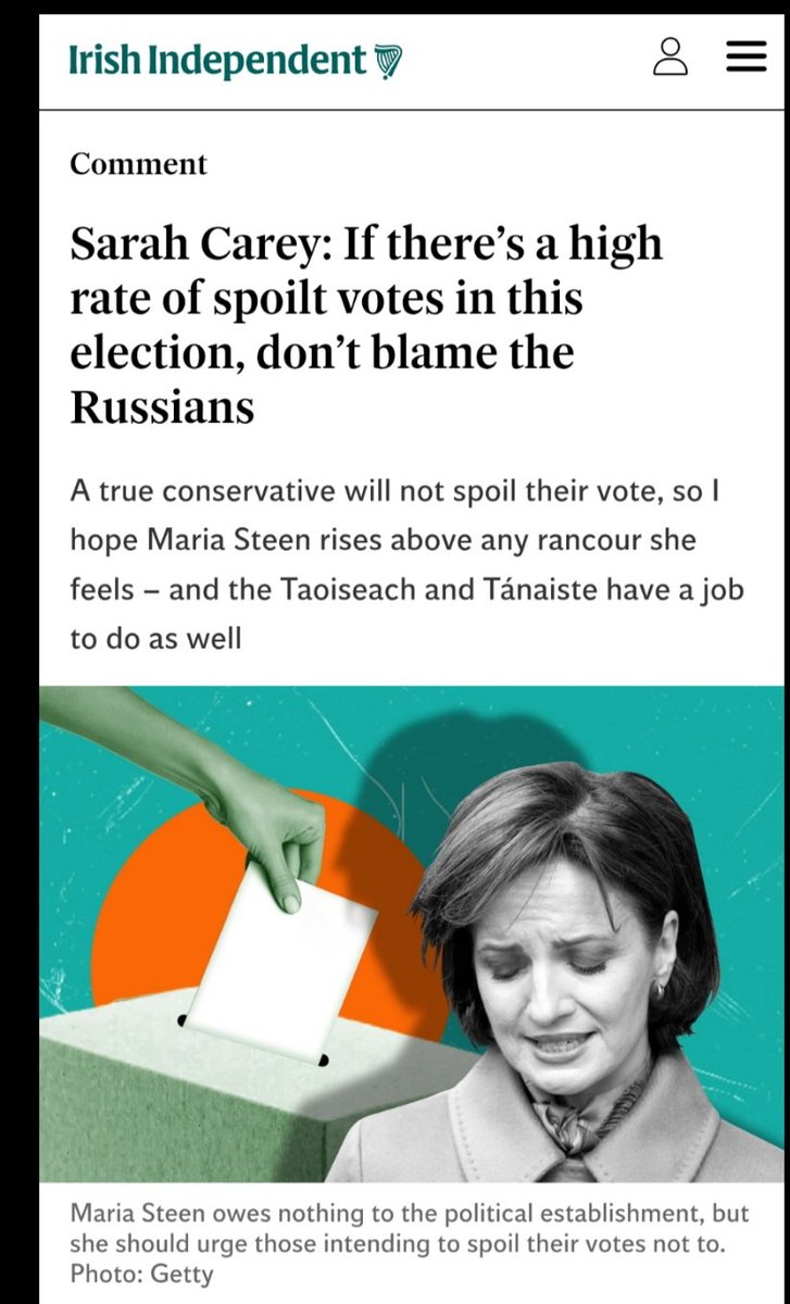 "Now, this presidential election is at risk of delegitimisation"
The establishment are panicking that there will be a mass rebellion by the Irish people spoiling their vote and admit that this will deligitimise the elections. Spoil your vote and send a strong message to the heart