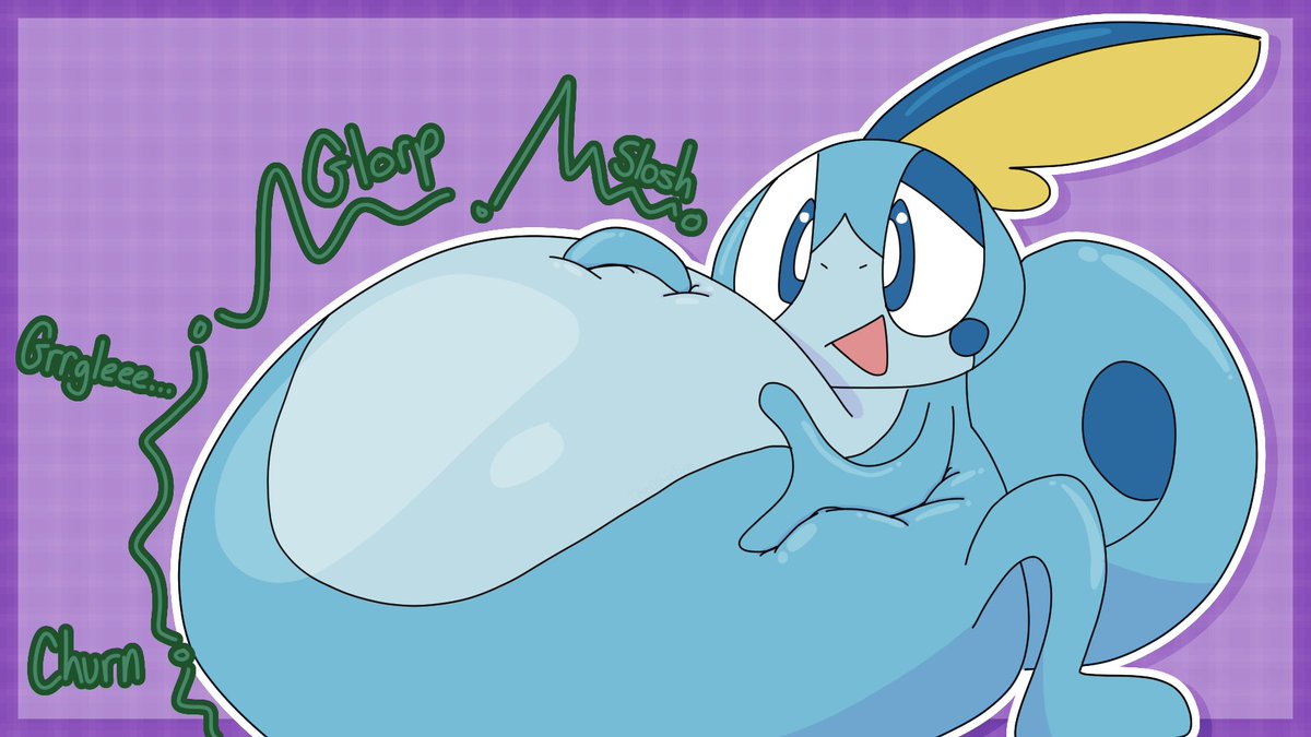 TheOtherFuz's tweet photo. ( Vore )

Sobble found themselves a snack!! Wonder who's in there? Ah, not like it matters since their stomach is already working on churning them down...~ https://t.co/U8CiVhp2rb