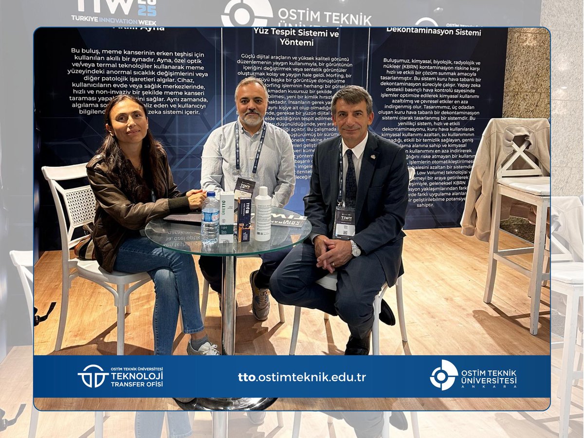 🌟 Türkiye Innovation Week 2025 | 3. Gün

Teknoloji Transfer Ofisi Müdürümüz Öğr. Gör. Gökhan Topal ve İş Geliştirme Uzmanımız Süleyman Turgut,
girişimcilik ekosistemindeki paydaşlarla etkileşimlerini sürdürdü.

#OSTİMTech #TürkiyeInnovationWeek #ÜniversiteSanayiİşbirliği