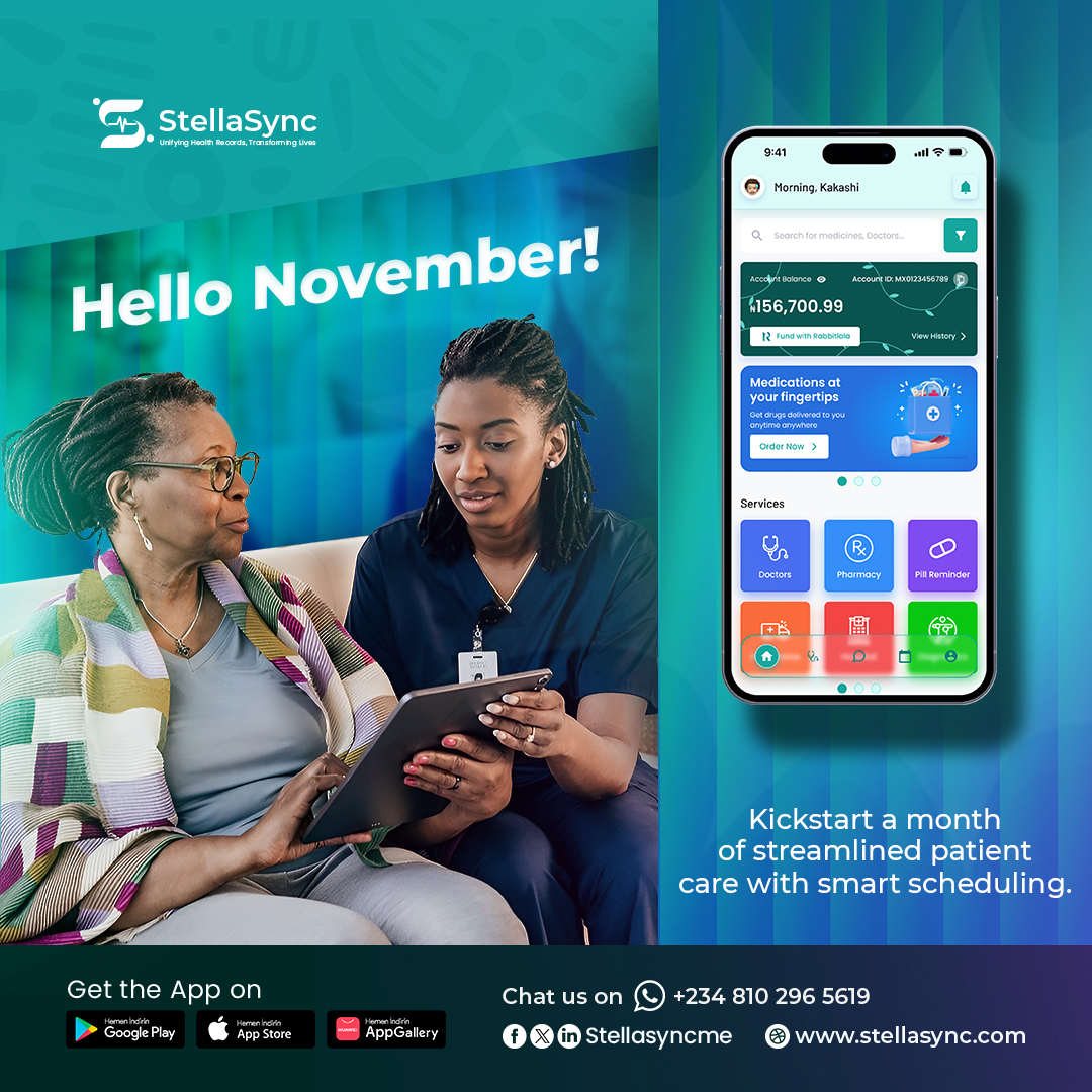 stellasyncme's tweet image. ✨ Start the month right!

With StellaSync, efficiency starts the moment you log in.

👉 Reach us today for a demo | 🌐 Visit our website | 📞 Call us now

#HappyNewMonth #StellaSync #StellaSyncEMR #SmartHealthcare #HealthcareSimplified #HealthTech #EfficiencyInHealthcare