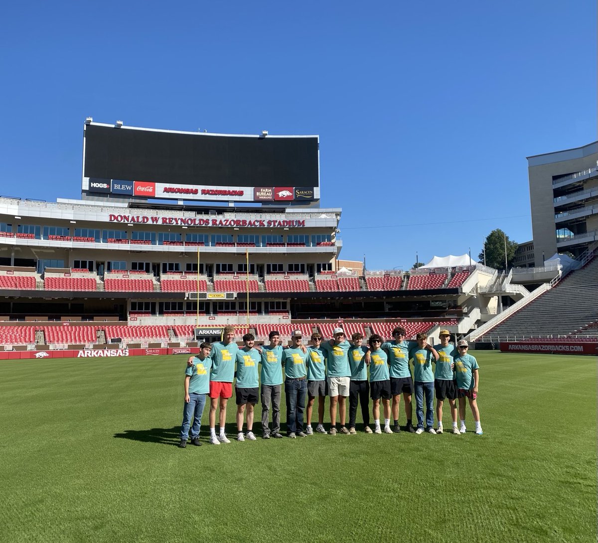 Wendell Hutchens (@hutchenswendell) on Twitter photo Great recruiting visit yesterday with turf students from Cassville High School. We toured the Turf Farm and Razorback Stadium. I hope to see some of them in the classroom next year! <a href="/ArkansasTurf/">Mike Richardson</a> <a href="/uarkhort/">uarkhorticulture</a> Great recruiting visit yesterday with turf students from Cassville High School. We toured the Turf Farm and Razorback Stadium. I hope to see some of them in the classroom next year! <a href="/ArkansasTurf/">Mike Richardson</a> <a href="/uarkhort/">uarkhorticulture</a>