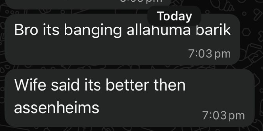 food as a performance art.

I am not kidding when i say i'm building the most addictive chicken and rice box in london.

and this is just from the first few testers

public launch v soon iA.