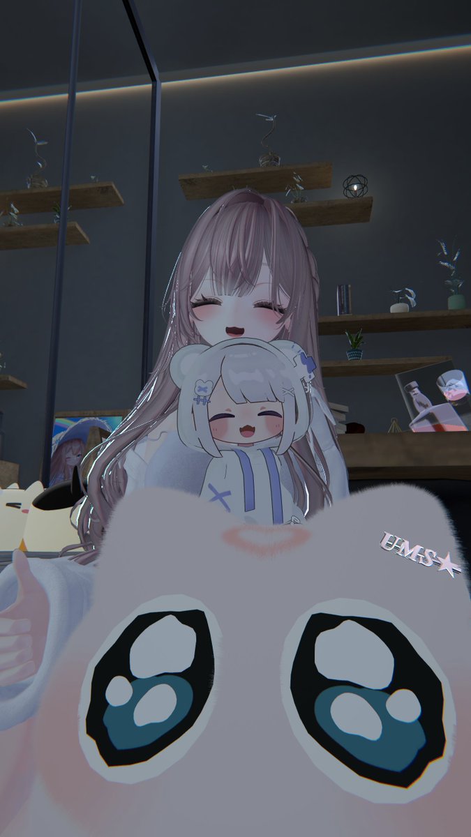 UMSVRC's tweet image. にゃご～
#molLab #にゃご3D