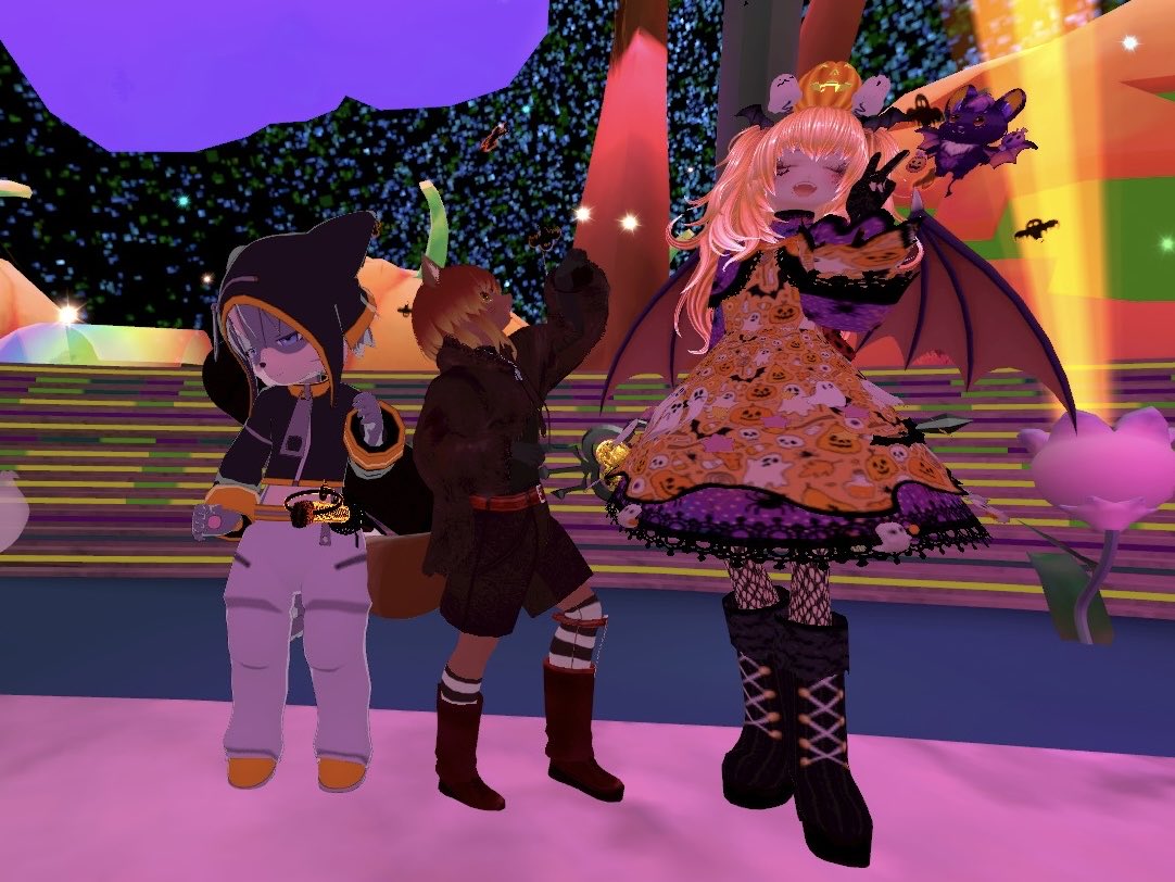 ankomamegohan's tweet image. - DIMENSION -  HALLOWEEN PARTY !! cluster.mu/e/2cbc6223-bea… #DJ #clusterdimension #cluster