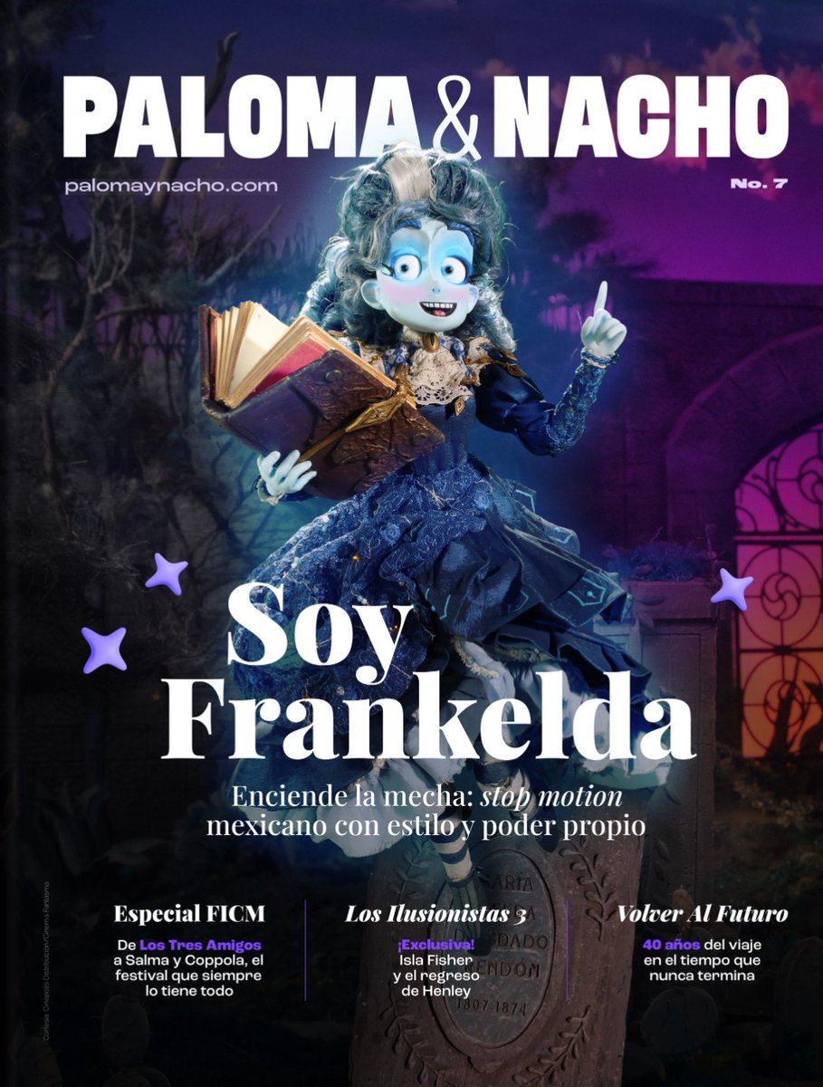 Este #7 de <a href="/Paloma_Nacho/">Paloma & Nacho</a>, la revista está padrísimo con su doble portada. 😍✨
palomaynacho.com/revista-edicio…