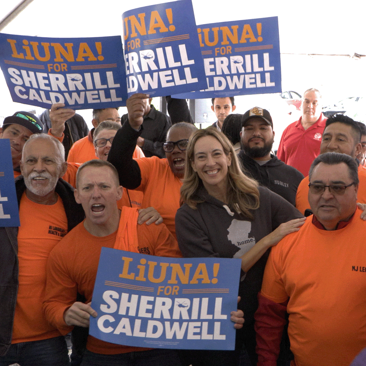 LiUNAEasternReg's tweet image. ✊ Over 400 @LIUNA members, alongside hundreds of their brothers &amp;amp; sisters in @NJAFLCIO, came out this morning for #Labor Walks in support of @MikieSherrill in Clifton &amp;amp; Maplewood NJ.

THIS is what support for a #ProUnion candidate looks like.

Let&apos;s land this thing!