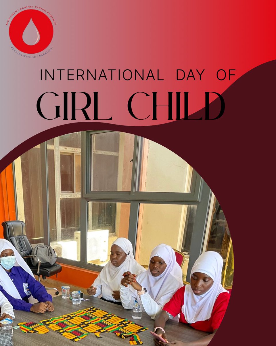 On this #InternationalDayoftheGirl Child, we celebrate every girl’s right to education, dignity, and equal opportunity.
Together, we continue to break barriers, end stigma, and create a world where periods never stand in the way of potential. ❤️

#InternationalDayoftheGirl #mapp