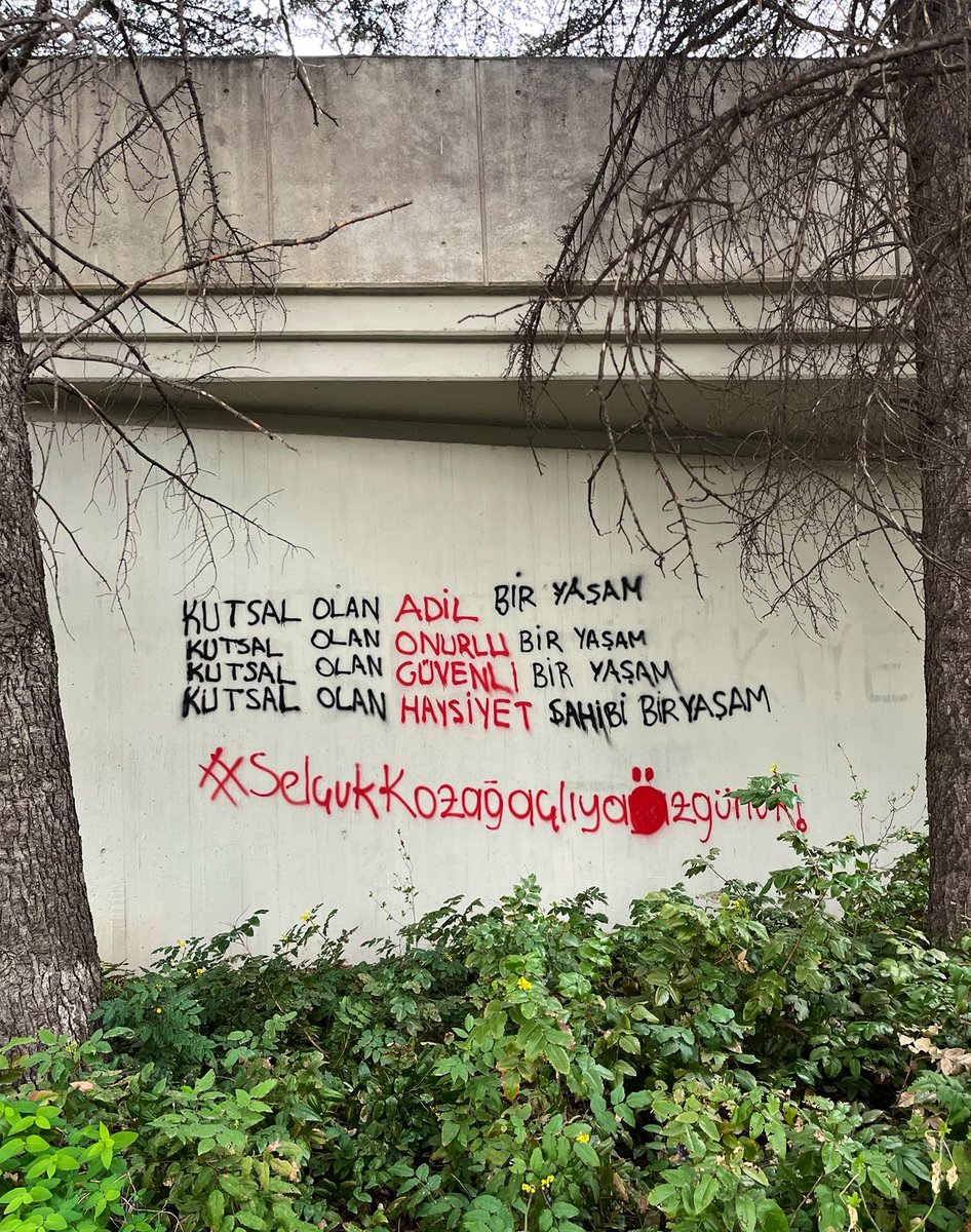 Bir duvar bağırıyor: