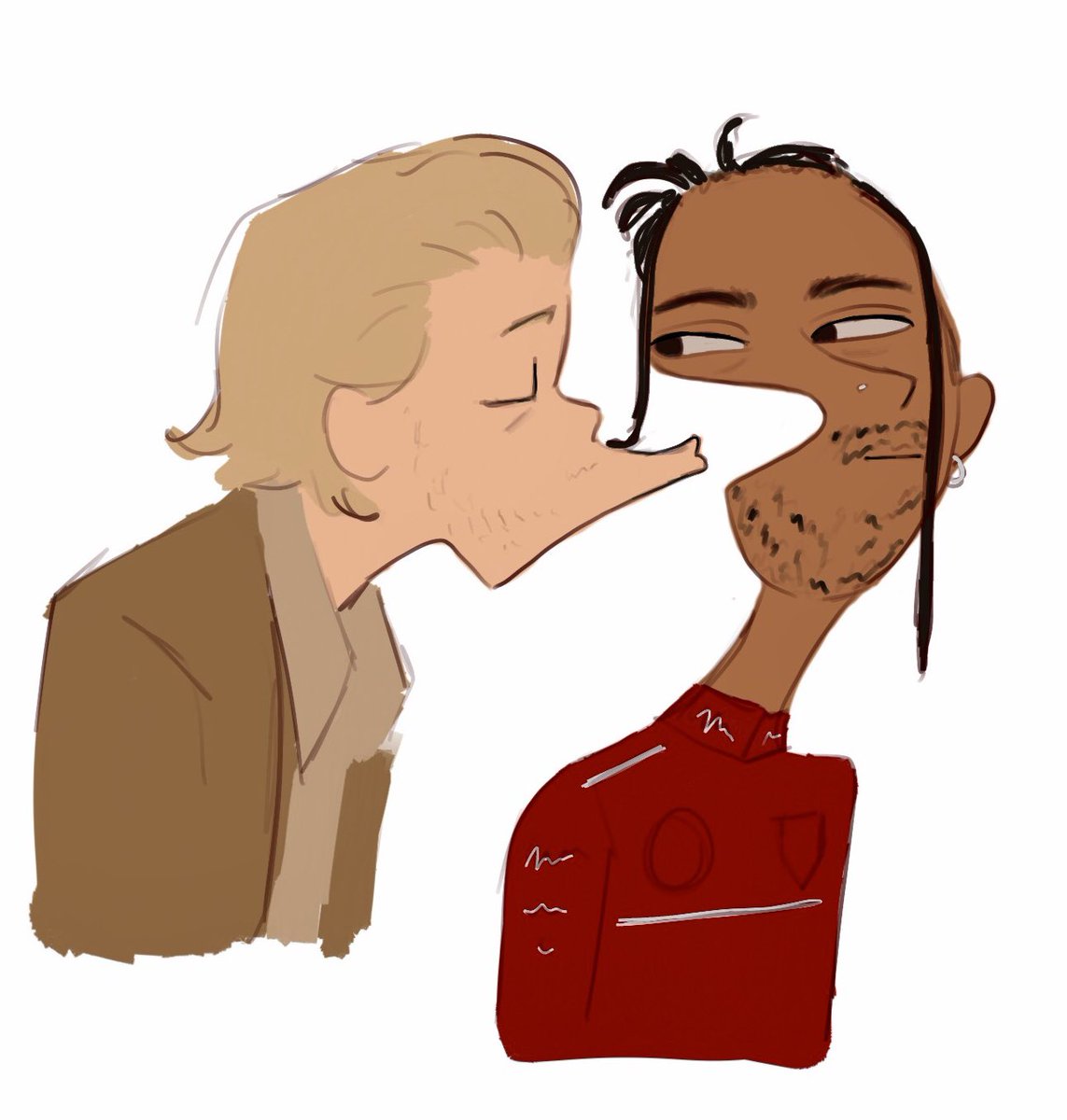 first time drawing brocedes