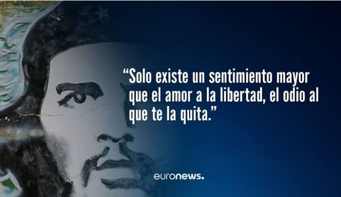 elchikydecuba's tweet photo. 🇨🇺✨
Hoy recordamos al Comandante Ernesto “Che” Guevara, símbolo de la rebeldía, la justicia social y la unidad latinoamericana.
Su ejemplo sigue encendiendo la llama de quienes luchan por un mundo más digno.
#CheVive #FidelYElChe #LatinoamericaUnida #HistoriaDeCuba https://t.co/B65S6vTlla