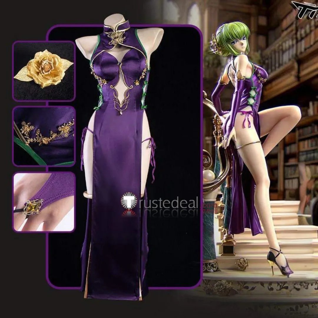 Trustedealcos's tweet photo. 😘Code Geass C.C. Purple #Cheongsam Cosplay Costume Wig Shoes available #Trustedeal
Shopping link->https://t.co/A76X7S8Alg
#codegeass #cc #ccosplay #cheongsamcosplaycostume #purpledress #cosplaying #Halloween2025 https://t.co/DQxAkwKqSC