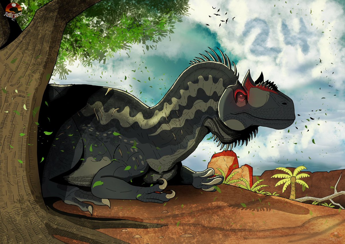 ThatBrothaAllo's tweet image. Well...Another year passes by 🎉🎈

#AllosaurusOC #Paleoart #Paleontology #Dinosaurart 
#Allosaurusfragilis
